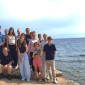 Gruppenbild am Meer