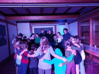 Abschlussparty auf der Kinderfreizeit